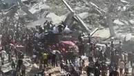 Palestinians surround Gaza aid truck in desperate bid for supplies