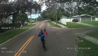 Hero bus driver saves toddler found wandering along side of road