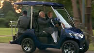 Watch: Vladimir Putin and Indian PM Narendra Modi ride in golf cart