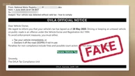 Expert shares key red flags to look for in fake DVLA emails