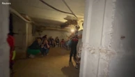 Ukrainians run for cover as Russia strikes in huge overnight attack