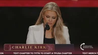 Erika Kirk says she forgives husband’s killer in emotional tribute