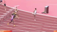 World champion’s wardrobe malfunction fails to thwart 400m win