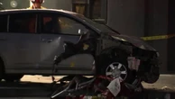 Video: Emergency workers surround Los Angeles car collision site