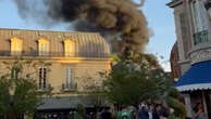 Smoke plumes captured above Disney’s EPCOT after fire breaks out