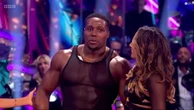 Strictly’s Harry fights back tears after first live dance