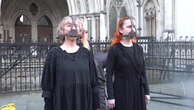 Just Stop Oil activists protest outside High Court