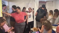 Israelis huddle in Tel Aviv bomb shelter ahead of Iran missile strike
