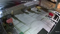 Shocking moment stranger opens fire on two women