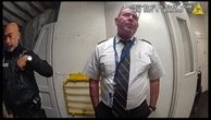 Bodycam footage shows pilot accused of DUI arrested from cockpit