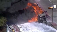 Fire engulfs oil tanker in Texas city as residents ordered to evacuate