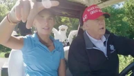 Donald Trump jokes about assassination attempts with granddaughter Kai