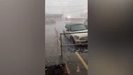 Huge hailstones pelt Tennessee as strong storms kill at least 2 people