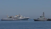 Food supplies blocked to stricken Gaza aid ship hit by drone attack