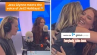 Jess Glynne finally meets Jet2 voiceover artist