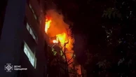 Watch emergency services respond to deadly mass Russian drone attack