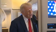 Trump says he cares about press flight safety if he’s on board