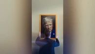 Donald Trump’s new presidential portrait revealed in video