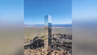 Mysterious gleaming monolith pops up in Nevada desert, baffling police