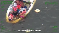 Father and son team race to rescue six sailors from sinking vessel
