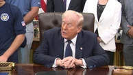 Trump describes Iranian protester shooting in front of kids