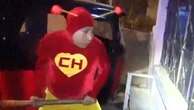Police officer dressed as cartoon hero leads drugs raid