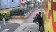 Watch moment brazen thief steals paramedics’ bag as they treat patient