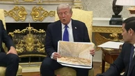 Trump shows off gold ballroom that’s been ‘wanted for 150 years’