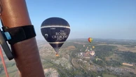 Hot air balloons fly over Bristol for International Balloon Fiesta