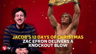 Zac Efron emotional tour-de-force in the wrestling ring