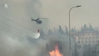 Watch: Israeli military combat wildfires as major highway blocked