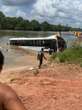 Ônibus cai em rio durante travessia de balsa no Pará; criança desaparece