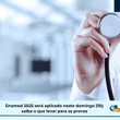 Enamed 2025: mais de 96 mil farão exame no domingo (19)