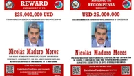 Agência antidrogas dos EUA oferece R$ 140 milhões por pistas sobre Maduro