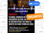 Vídeo de Keiko dizendo a Petro para não 'meter o nariz vermelho' é de 2023