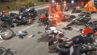 'Rolezinho' provoca acidente com 30 motos e deixa 8 feridos no RJ