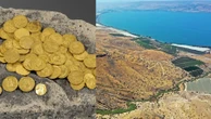 Tesouro com moedas de ouro de 1.400 anos é encontrado por acaso em Israel