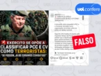 Exército não se pronunciou sobre classificação de PCC e CV como terroristas