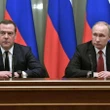 Ex-presidente russo, Medvedev ameaça Kiev em caso de ataque em dia de festa