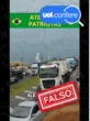 Vaquinha falsa para apoiar greve de caminhoneiros é golpe