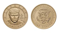 EUA começam a produzir moeda de um dólar com rosto de Trump