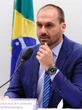 Eduardo Bolsonaro e Danilo Gentili trocam farpas por suposta candidatura