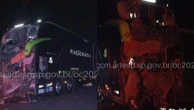 Acidente com ônibus e caminhão deixa dois mortos na Castello Branco, em SP