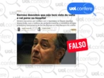 Revista Oeste não noticiou que Barroso foi internado por causa de visto