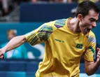 Tênis de mesa: Hugo Calderano vence chinês por 4 sets a 3 e avança para a final do Mundial