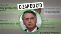 'A investigação sobre você é pra ver se me pega', disse Bolsonaro a Cid