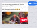 Lula distribuiu bala à delegação brasileira; não paçoca a líderes mundiais