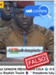 Presidente de Burkina Fasso não ameaçou Lula; vídeo usa dublagem falsa