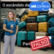 Não existem evidências de que Janja viajou com 200 malas para a Rússia