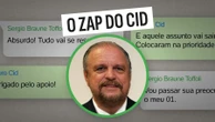 Zap do Cid expõe faceta afetiva do bolsonarismo com Supremo Josias de Souza